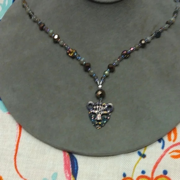 💖(2 for $20)Handmade beaded natural stone necklace - Picture 6 of 6